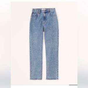 Abercrombie & Fitch Ultra High Rise 90s Straight Jean Size 27R